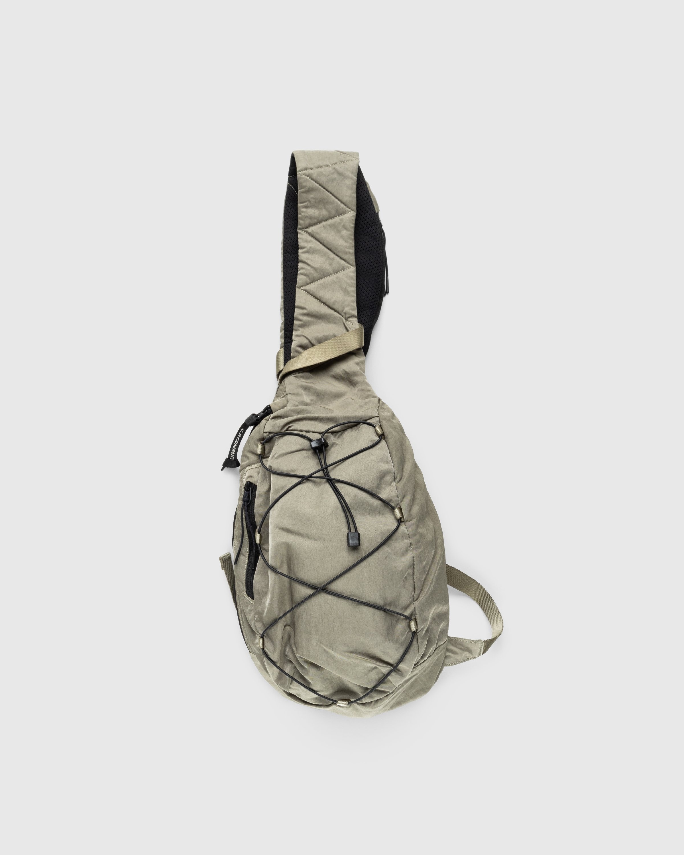 C.P. Company – Nylon B Crossbody Rucksack Silver Sage